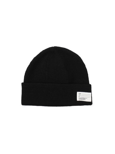 visvim WATCH CAP BLACK