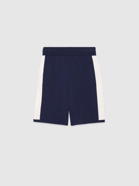 GUCCI Cotton knit shorts