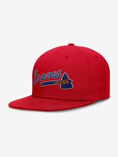 Atlanta Braves True Men's Nike Dri-FIT MLB Fitted Hat