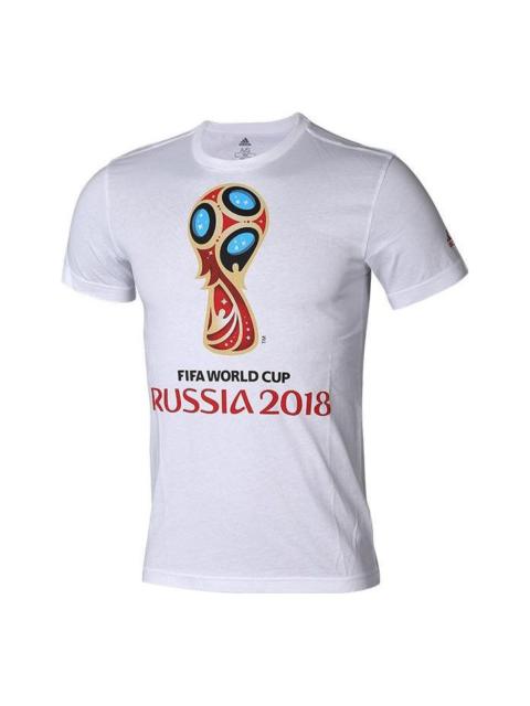 adidas World Cup Emblem Tee 'White' CW2088