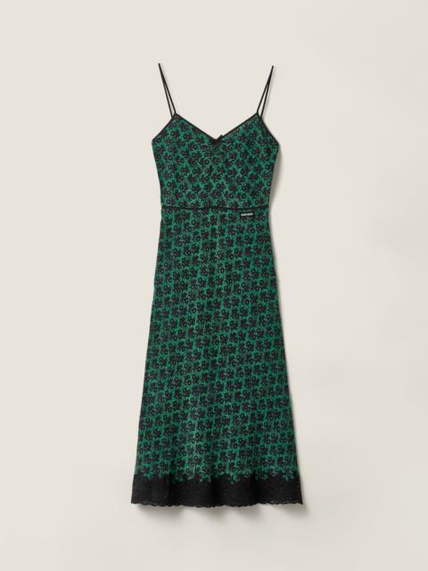 Miu Miu Crêpe de chine dress