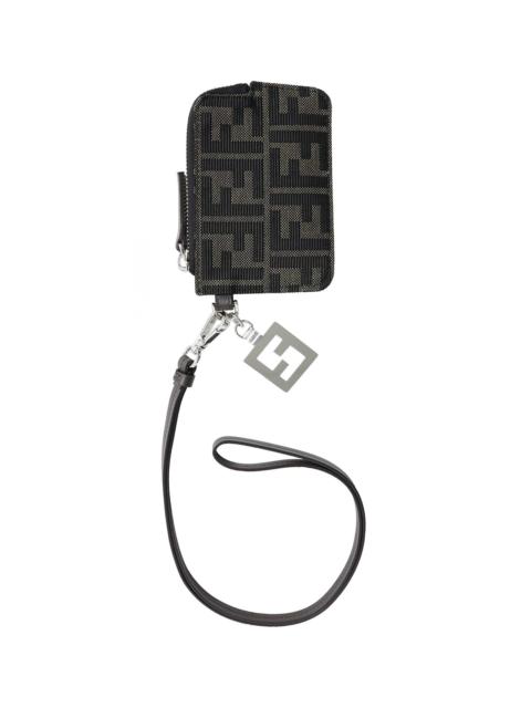 FENDI Jacquard Card Holder