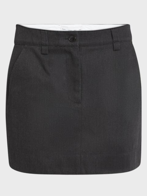 Proenza Schouler Silas Straight Mini Skirt