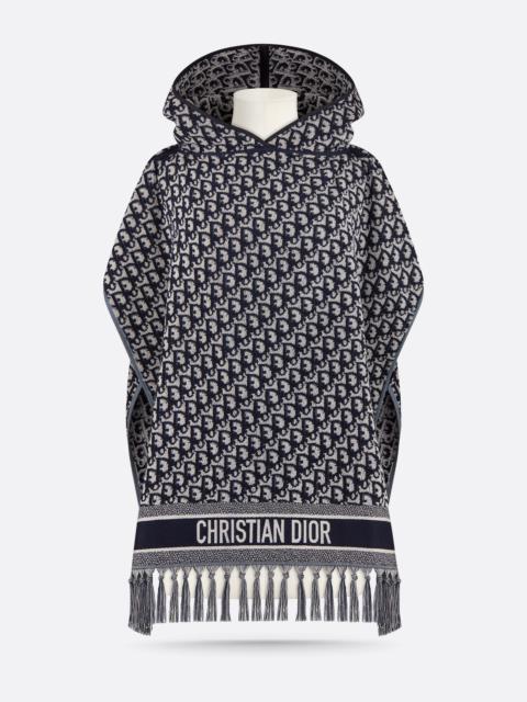 Dior Dior Oblique Hooded Poncho | REVERSIBLE