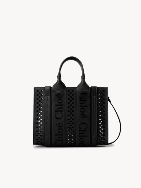 Chloé SMALL WOODY TOTE BAG WITH STRAP