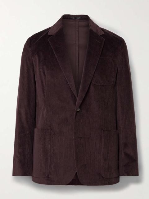 Cotton-Blend Corduroy Suit Jacket