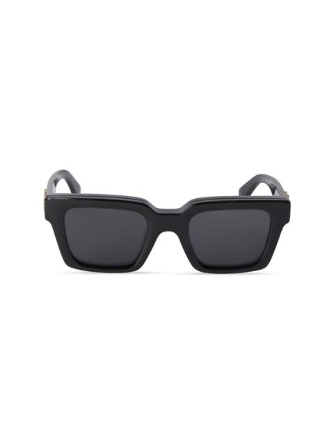 Arrows-motif clip-on sunglasses