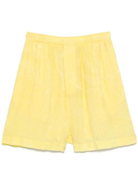 BALENCIAGA crinkled shorts