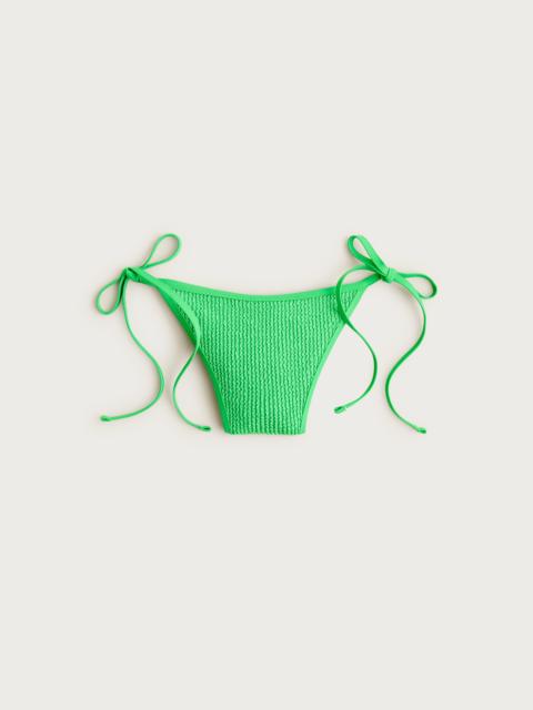 J.CREW Cheeky scrunchie string bikini bottom