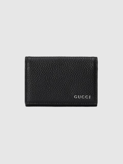 GUCCI Long card case wallet with Gucci logo