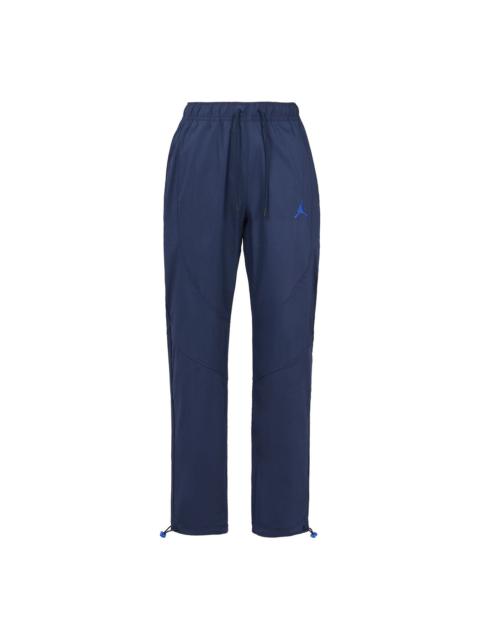 Men's Air Jordan Essential Basketball Training Sports Woven Long Pants/Trousers Deep Navy Blue DA983