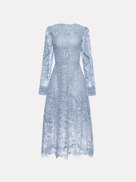 BELLFLOWER GUIPURE DRESS