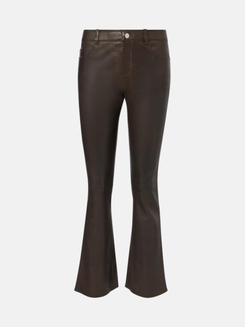STOULS Dean 22 leather flared pants