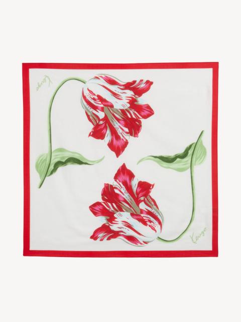 KENZO 'KENZO Tulip' bandana in light cotton