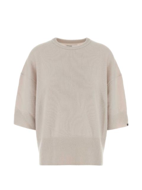 extreme cashmere short-sleeve cashmere sweater