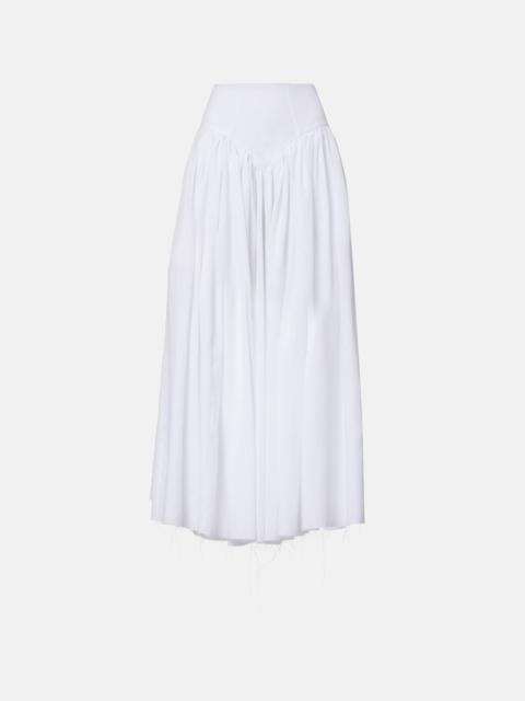 GABRIELA HEARST Juniper gathered linen midi skirt