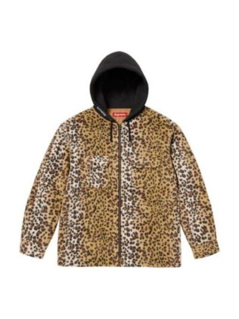 Supreme Supreme FW23 FW23 Week11 Fleece Zip Up Hoodie 'Brown' SUP-FW23-185