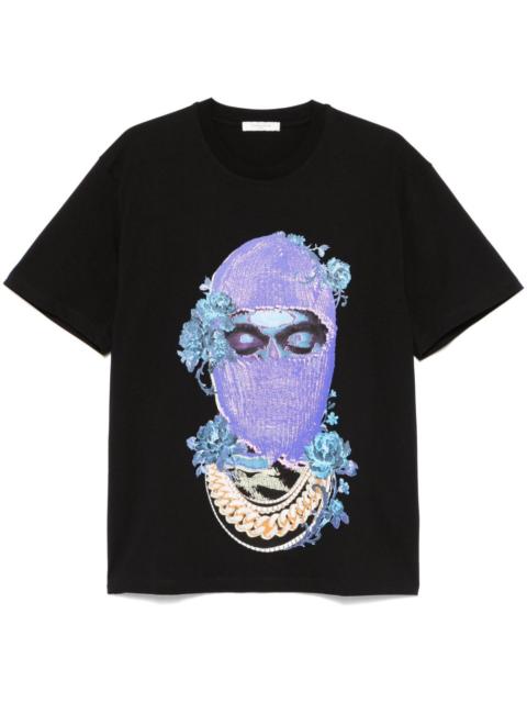 ih nom uh nit Rose Mask T-shirt
