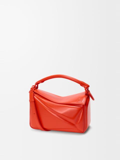 Loewe Small Puzzle Blown bag in glossy lambskin