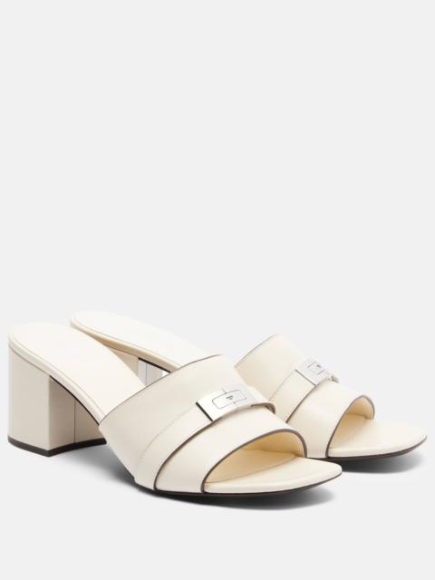 TORY BURCH LeeLee leather mules