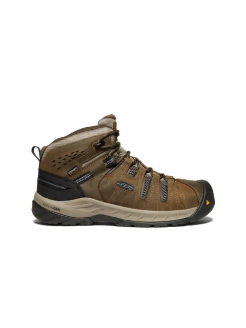 KEEN Men's Flint II Waterproof Boot (Steel Toe)