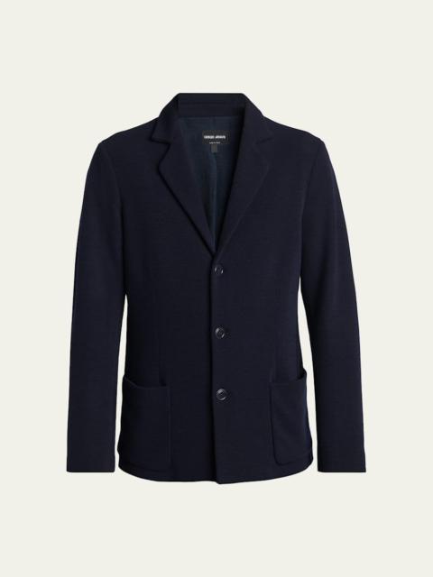 GIORGIO ARMANI Men's Wool Jacket