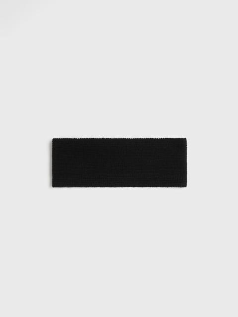 TOTEME Cashmere headband black
