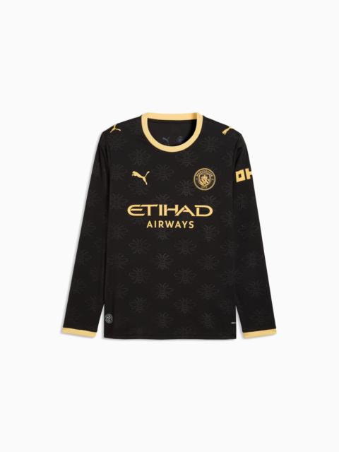 PUMA Manchester City Away Men's Long Sleeve Soccer Jersey