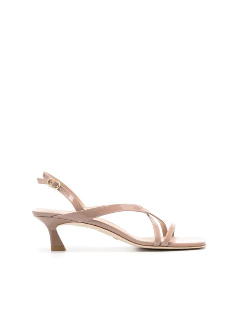 Stuart Weitzman Oasis 55mm leather sandals