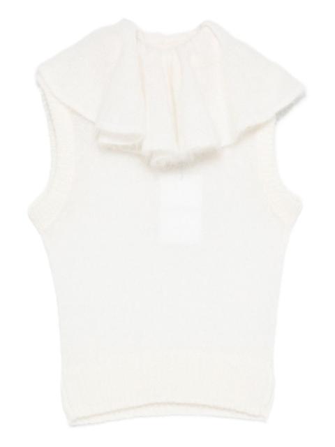 VIKTOR & ROLF ruffled sleeveless top