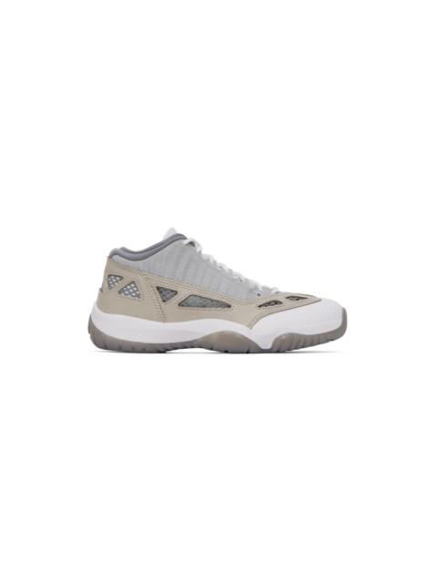 Jordan Gray Air Jordan 11 Retro Sneakers