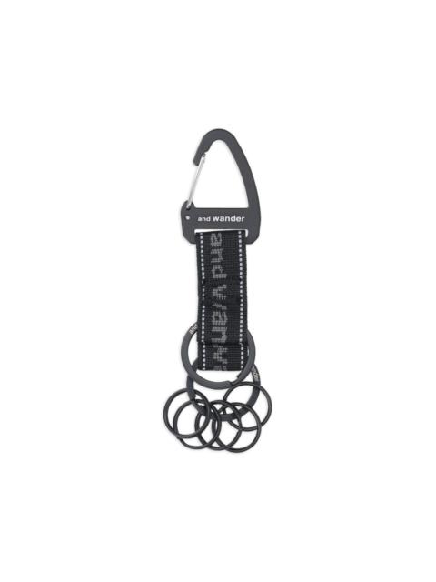 and Wander logo keyring