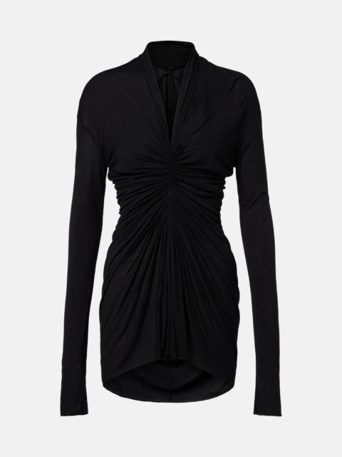 Rick Owens Gathered minidress