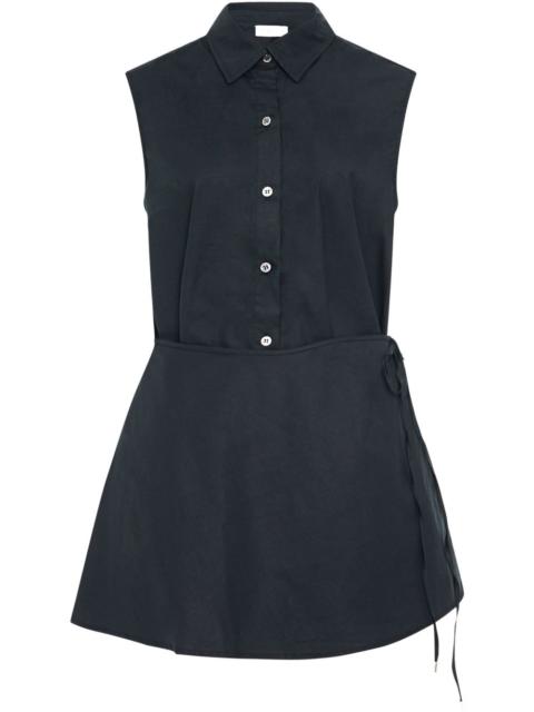 ROSETTA GETTY sleeveless asymmetric shirt