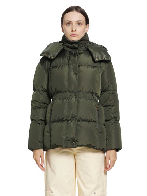 Moncler Agneux Hooded Short Down Jacket