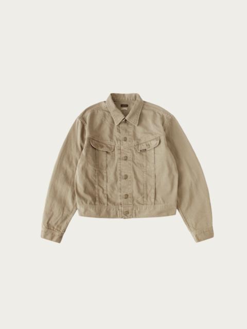 Kapital Vintage Satin Westerner (Regular) - Moca Beige