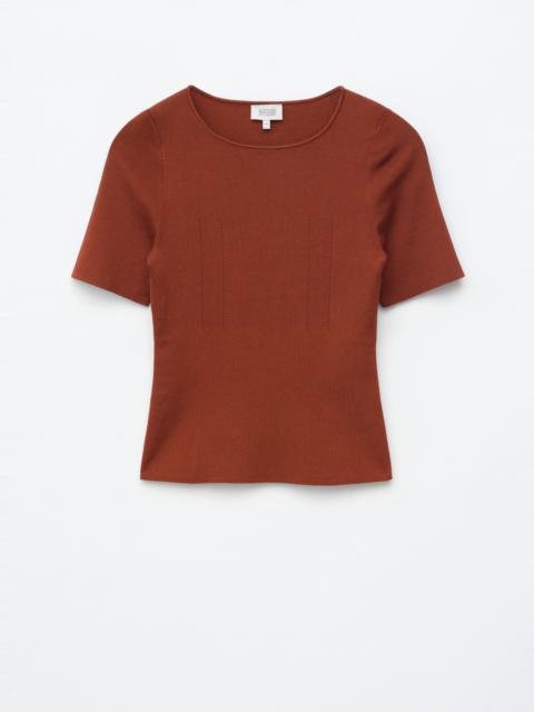 & Other Stories Slim Knitted T-Shirt