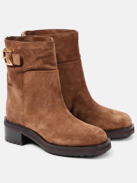 JIMMY CHOO Brooklyn 50 suede ankle boots