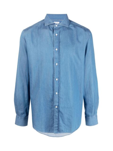 Brunello Cucinelli Denim cotton shirt