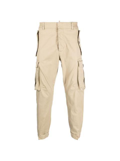 DSQUARED2 drop-crotch cropped cargo trousers