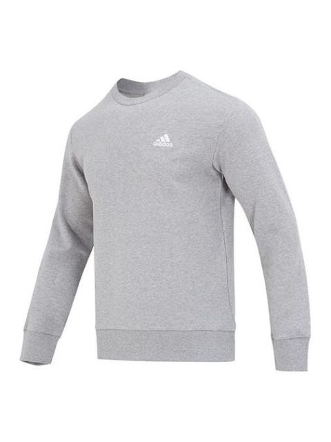 adidas French Terry Sweatshirt 'Grey White' IC9331
