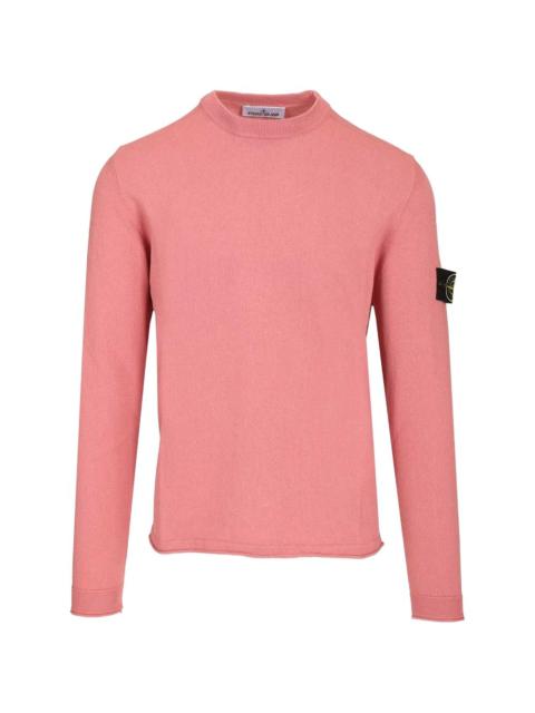 Stone Island badge ribbed knitwear