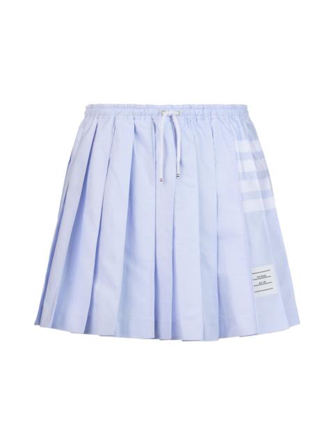 Thom Browne Mini Drawstring Pleated Skirt