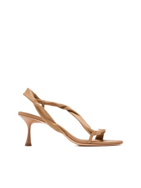 Studio Amelia 50mm twisted slingback sandals