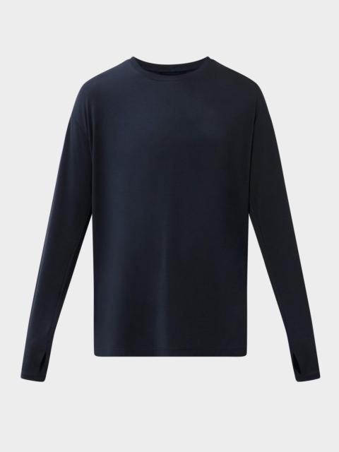 Sweaty Betty Soft Flow Studio Longline Long Sleeve Tee