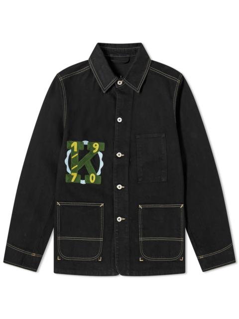 KENZO Kenzo Varsity Denim Workwear Jacket