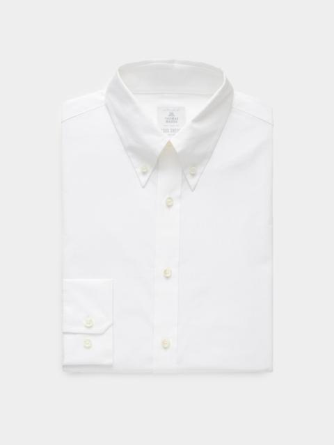 TODD SNYDER Cotton Poplin Button-Down Collar Dress Shirt