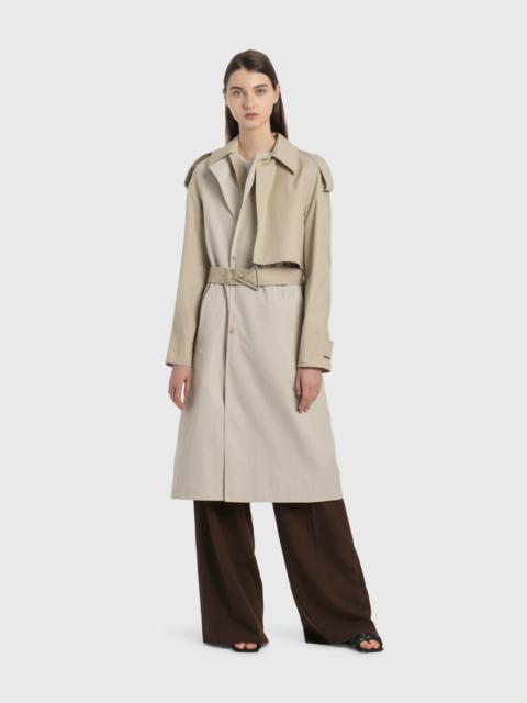 Bottega Veneta WATERPROOF COTTON TRENCH COAT
