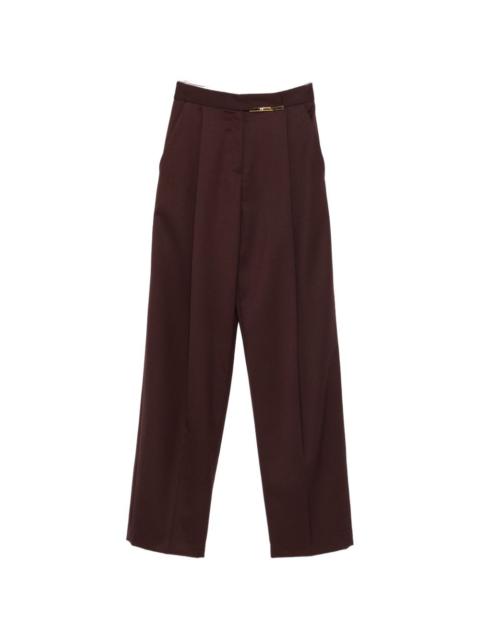 ELISABETTA FRANCHI pleated-front tailored trousers