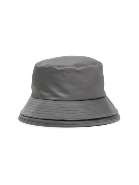 sacai double-layer brim bucket hat